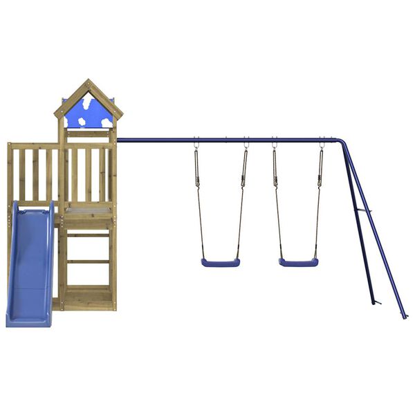 vidaXL udend&oslash;rs leges&aelig;t impr&aelig;gneret fyrretr&aelig;