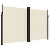 vidaXL sammenrullelig sidemarkise 200x600 cm cremefarvet