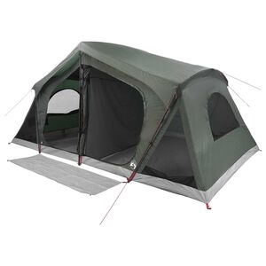 vidaXL Hyttetelt Army Gr&oslash;n 480 x 273 x 205 cm Polyester og St&aring;l