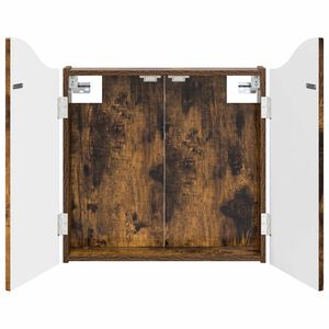 vidaXL Dartboard Skab R&oslash;get eg 56 x 12 x 63 cm Konstrueret tr&aelig;