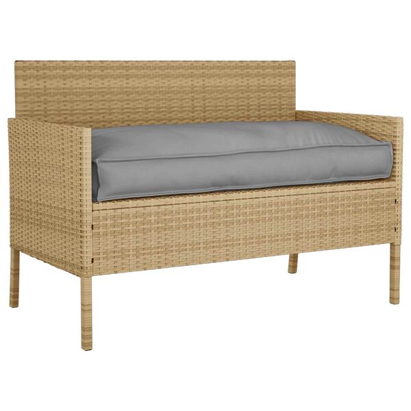 vidaXL Pude Gr&aring; 120 x 60 x 12 cm Oxford stof