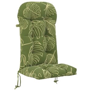 vidaXL Solseng Pude PUTTEN 100% polyester Bladdesign 48 x 112 x 10 cm