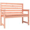 vidaXL haveb&aelig;nk 109x48x91,5 cm massivt douglasgran