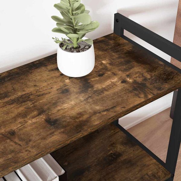 vidaXL Bogreol R&oslash;get eg 80 x 30 x 85 cm Konstrueret tr&aelig;