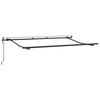 vidaXL Markiseramme Antracit 3,5 x 2 m Metal