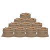 vidaXL jutes&aelig;kke 10 stk. 100x110 cm 100% jute 340 gsm