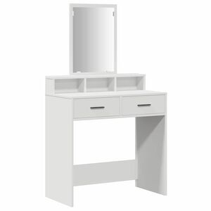 vidaXL Kl&aelig;deskab Hvid 79 x 41 x 140 cm Konstrueret tr&aelig;