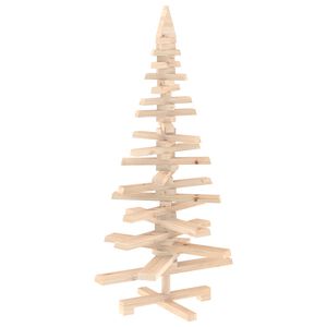vidaXL Tr&aelig; juletr&aelig; KOTKA 120 cm Massivt fyrretr&aelig; Naturlig