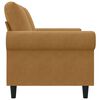 vidaXL 2-personers sofa 120 cm fl&oslash;jl brun