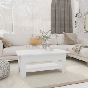vidaXL sofabord 102x55x42 cm konstrueret tr&aelig; hvid