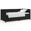 vidaXL daybed 90x190 cm massivt fyrretr&aelig; sort