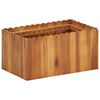 vidaXL h&aelig;vet plantekasse 50x30x25 cm massivt akacietr&aelig;