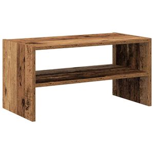 vidaXL skostativ stabelbar 60x30x30,5 cm antikt tr&aelig;