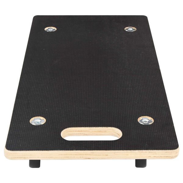 vidaXL Transport Trolley 6 pcs Gr&aring; Krydsfin&eacute;r