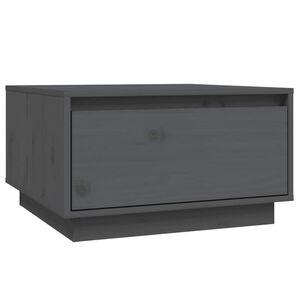 vidaXL sofabord 55x56x32 cm massivt fyrretr&aelig; gr&aring;
