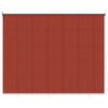 vidaXL Udend&oslash;rs rullesk&aelig;rm 90% UV blok Terracotta 160 x 140 cm HDPE