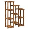vidaXL Planteholder Naturfarvet 85 x 30 x 114,5 cm Massivt Akacietr&aelig;