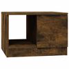 vidaXL sofabord 50x50x36 cm konstrueret tr&aelig; r&oslash;get egetr&aelig;sfarve