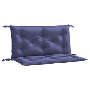 vidaXL hynder til haveb&aelig;nk 2 stk. 100x50x7 cm oxfordstof marinebl&aring;