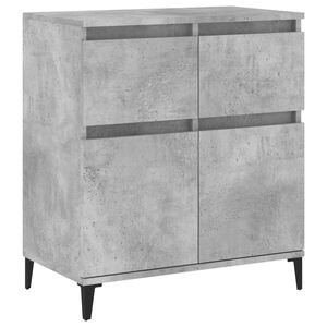 vidaXL sk&aelig;nk 60x35x70 cm konstrueret tr&aelig; betongr&aring;