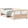 vidaXL daybed uden madras 90x190 cm massivt fyrretr&aelig;