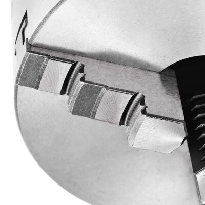 vidaXL selv-centrerende patron til drejebænk 3 kæber 160 mm stål