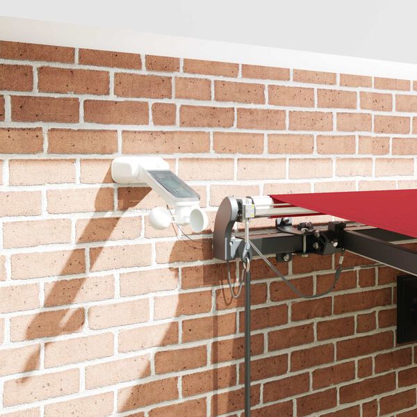 vidaXL Markiseduge med R&oslash;d 450 &times; 350 cm Polyester