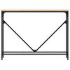 vidaXL konsolbord 102x22,5x75 cm konstrueret træ sonoma-eg