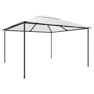 vidaXL havepavillon 4x4x3 m 180 g/m&sup2; hvid