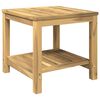 vidaXL Sofabord Vaskes 48,5 x 49 x 45 cm Massivt Akacietr&aelig;