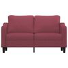 vidaXL 2-personers sofa 140 cm stof vinr&oslash;d