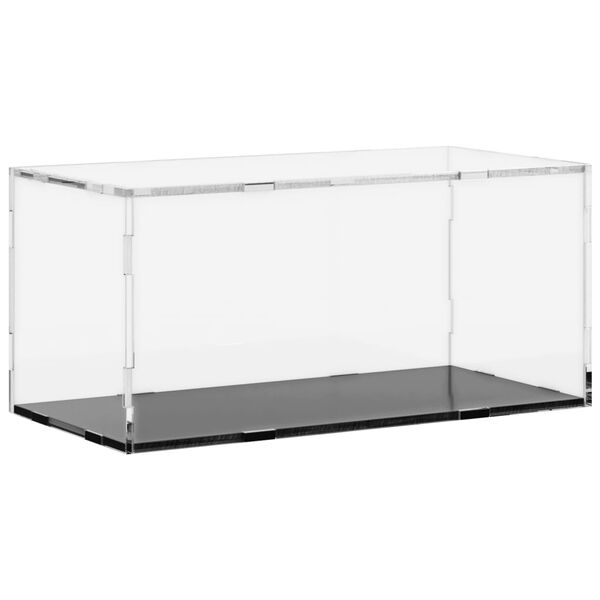 vidaXL displaykasse transparent 30x15x14 cm akryl