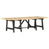 vidaXL udvideligt sofabord 160 x 70 x 45 cm massivt mangotr&aelig;