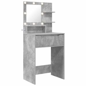 vidaXL Sovev&aelig;relsessminkeborde Beton Gr&aring; 80 x 39,6 x 135 cm