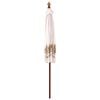 vidaXL Balinesisk Parasol Creme 215 x 215 x 260 cm