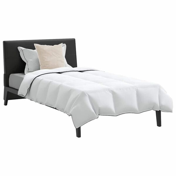 vidaXL Vinter dyne med pude 2 pcs Hvid Dunfjer