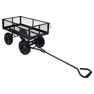 vidaXL havevogn 250 kg sort