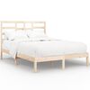 vidaXL sengeramme uden madras 140x200 cm massivt tr&aelig;