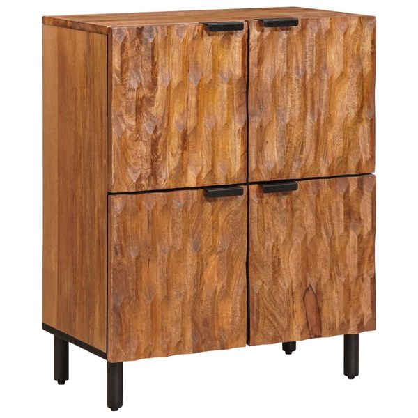 vidaXL Sideboard Acacia Brun Finish 60 x 33 x 75 cm Massivt mangotr&aelig;
