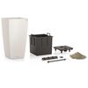 LECHUZA plantekrukke Cubico Color 40 ALL-IN-ONE hvid 13150