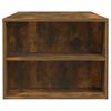 vidaXL sofabord 102x55x42 cm konstrueret træ røget egetræsfarve