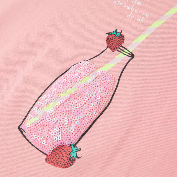 T-shirt til b&oslash;rn str. 140 lyser&oslash;d