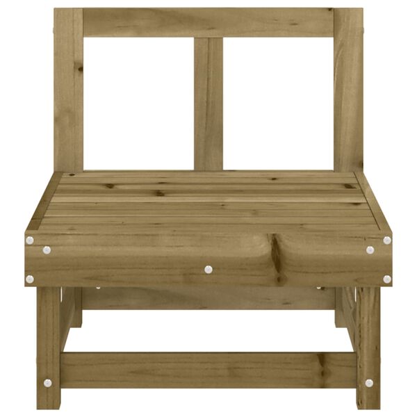 vidaXL midtermodul til havesofa impr&aelig;gneret fyrretr&aelig;