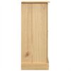 vidaXL kommode Corona 92x48x120 cm massivt fyrretr&aelig;