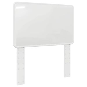 vidaXL Hovedg&aelig;rde med hovedg&aelig;rde Gloss Hvid 75 cm Konstrueret tr&aelig;