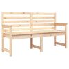 vidaXL haveb&aelig;nk 159,5x48x91,5 cm massivt fyrretr&aelig;