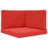 vidaXL Udend&oslash;rs Sofa Pude Polyester R&oslash;d 80 x 80 x 8 cm