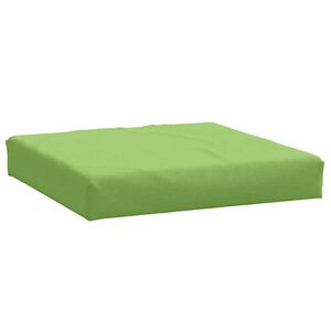 vidaXL pallehynde 60x60x9,5 cm stof meleret lysegr&oslash;n