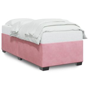 vidaXL sengeramme 100x200 cm fl&oslash;jl pink