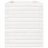 vidaXL plantekasse 90x40x45,5 cm massivt fyrretræ hvid